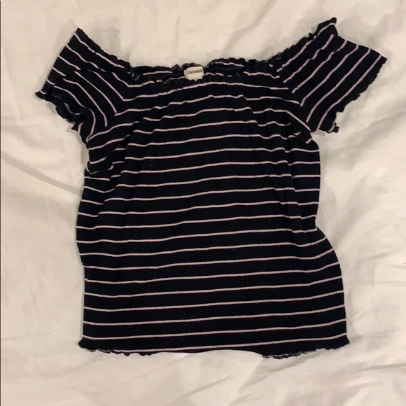 garage off-shoulder top - Picture 1 of 3